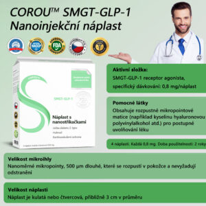 COROU™ SMGT-GLP-1 Nano Microneedle Patch 24 COROU™ SMGT-GLP-1 Nano Microneedle Patch