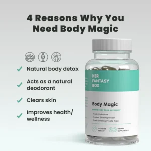 Body Magic - Chlorophyll Capsules Eliminate Body Odor