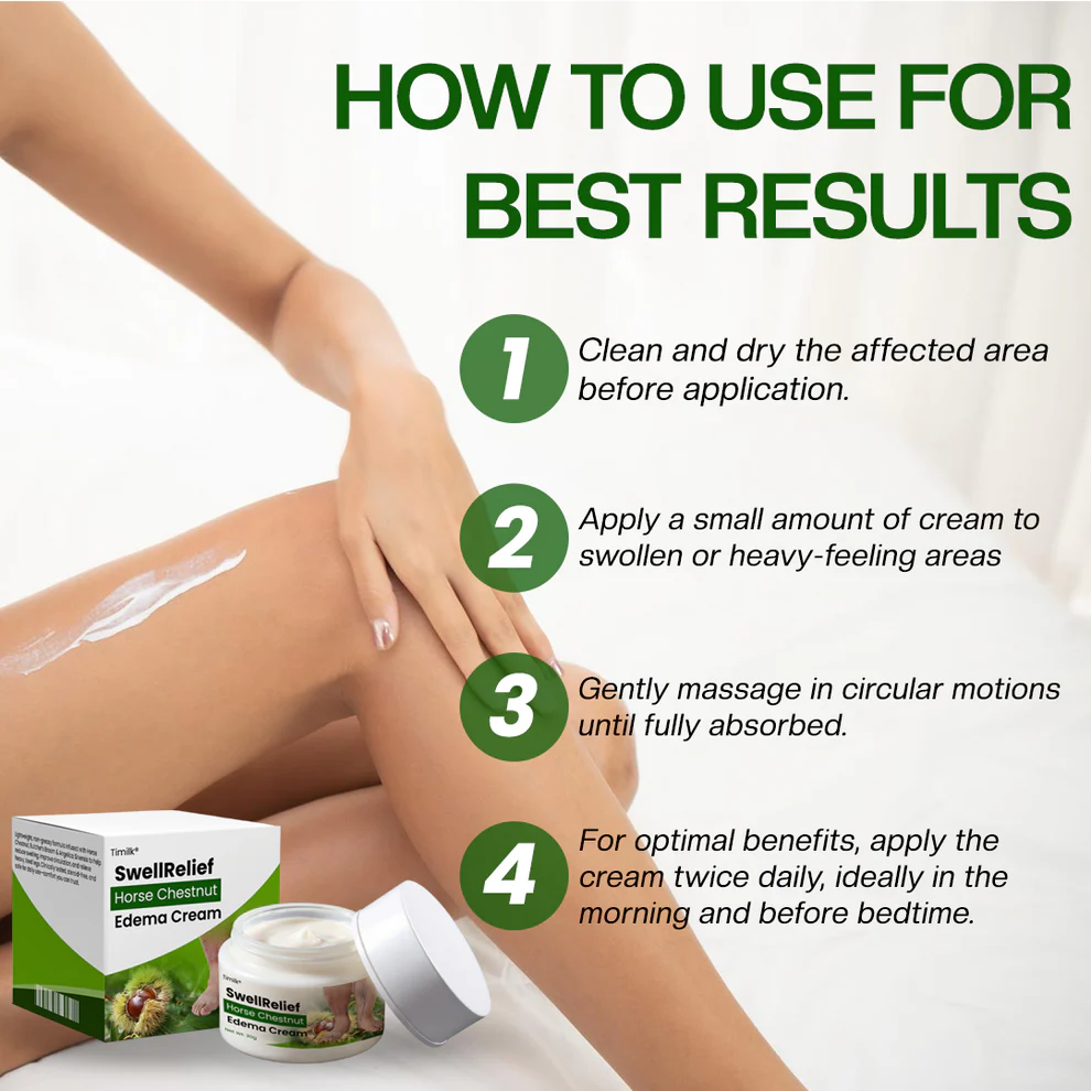 Timilk® SwellRelief Horse Chestnut Edema Cream 3 Timilk® SwellRelief Horse Chestnut Edema Cream