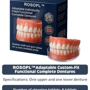 ROSOPL™ Adaptable Custom-Fit Functional Complete Dentures