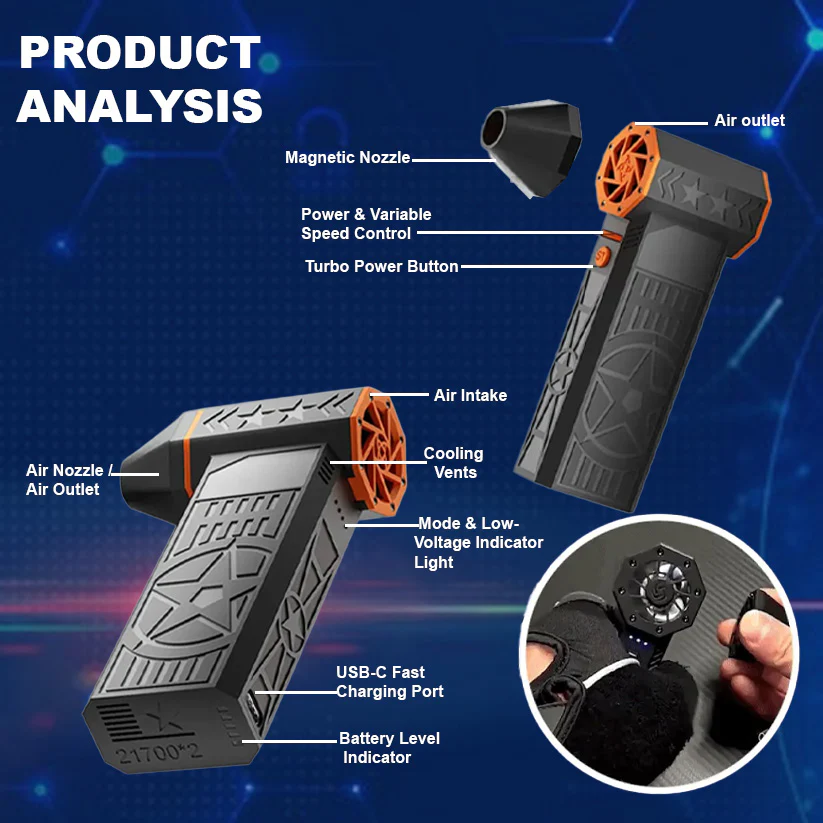 SUPTRUCK™ FROSTBLAZER 5000W Thermal Snow Blower image SUPTRUCK™ FROSTBLAZER 5000W Thermal Snow Blower