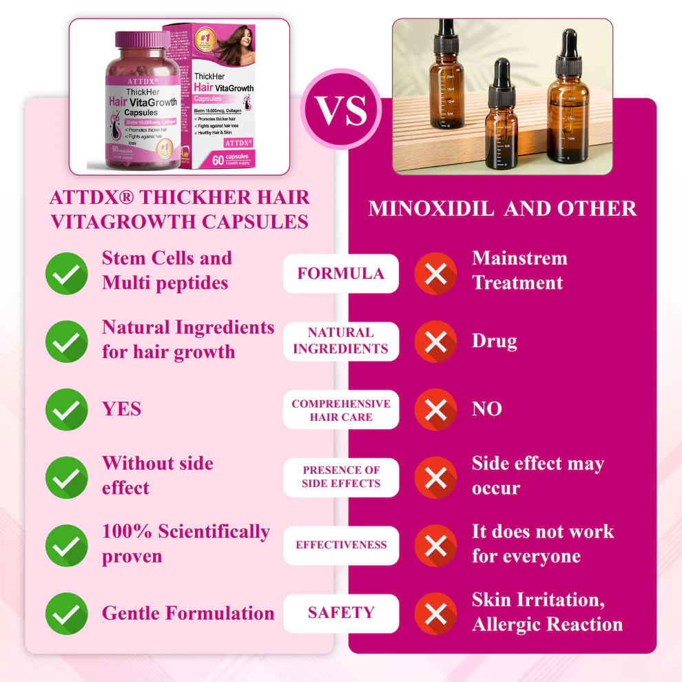 ATTDX® ThickHer Hair VitaGrowth Capsules image ATTDX® ThickHer Hair VitaGrowth Capsules