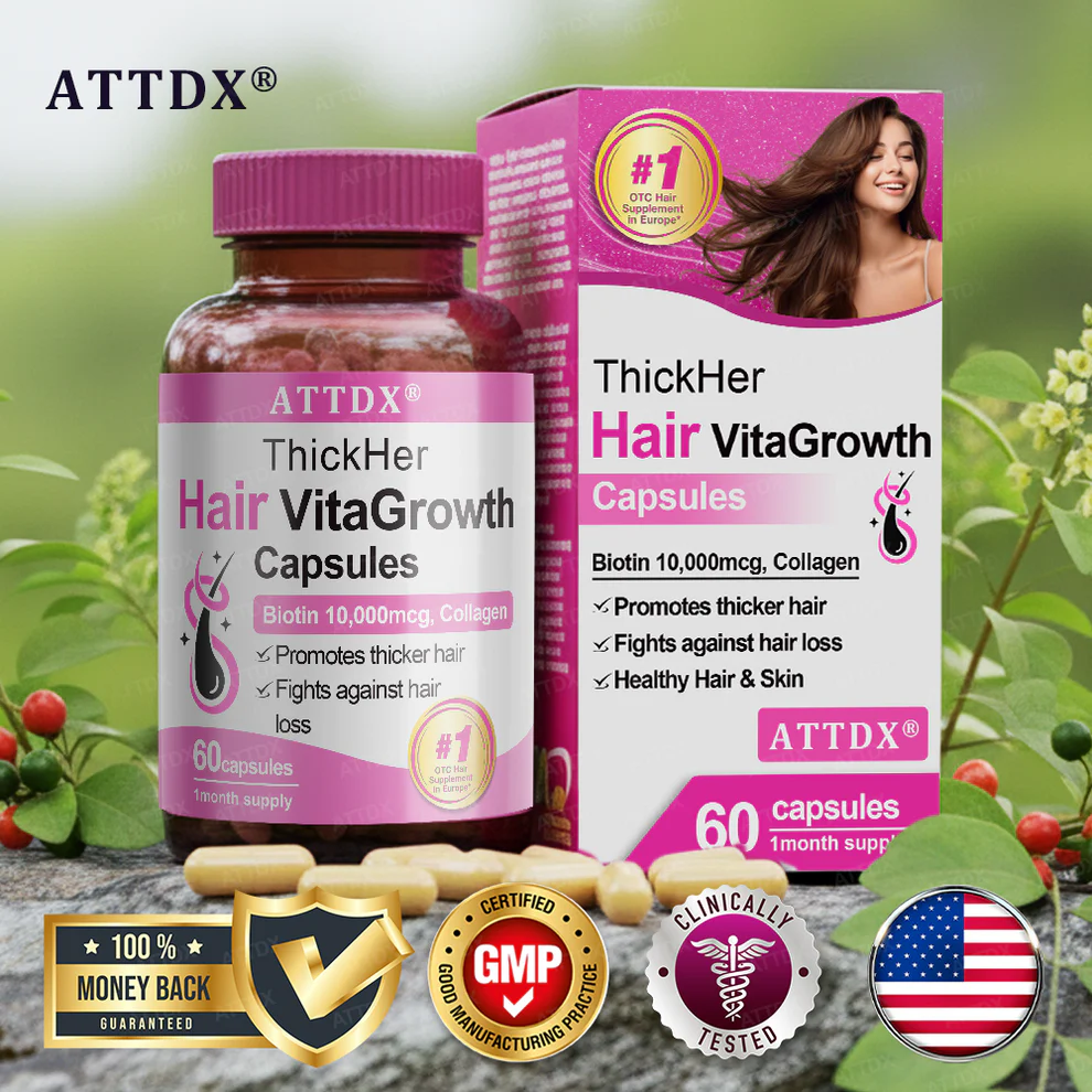 ATTDX® ThickHer Hair VitaGrowth Capsules image ATTDX® ThickHer Hair VitaGrowth Capsules