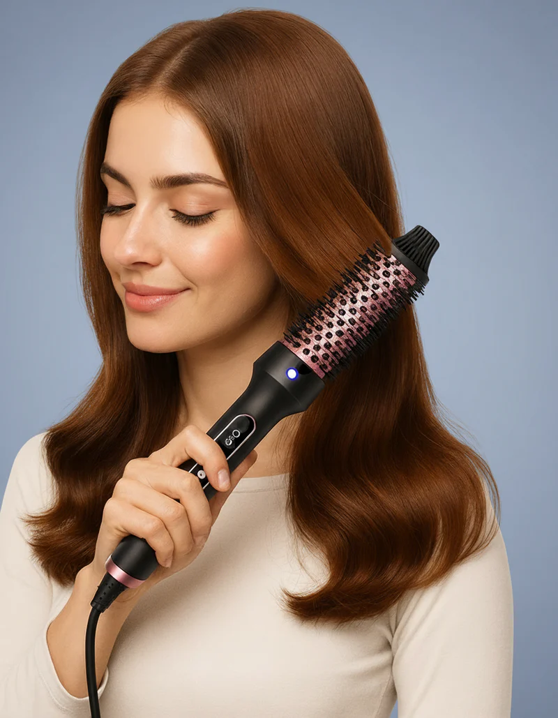 Heated Hair Brush - Volumizer, Curler, Straightener and Styling Brush 4 Heated Hair Brush - Volumizer, Curler, Straightener and Styling Brush