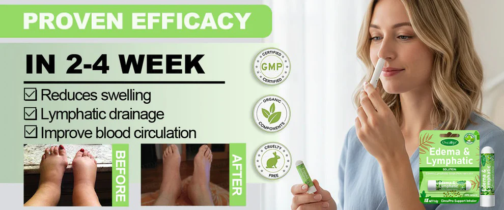 Oveallgo® CircuPro Edema & Lymphatic Support Inhaler 12 Oveallgo® CircuPro Edema & Lymphatic Support Inhaler