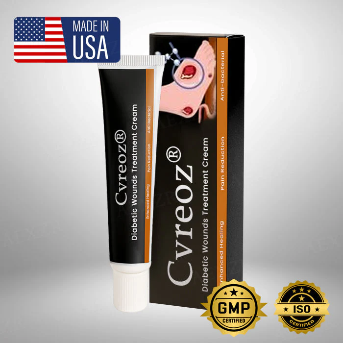Cvreoz® Advanced Wound Healing Cream for Diabetic Skin 1 Cvreoz® Advanced Wound Healing Cream for Diabetic Skin