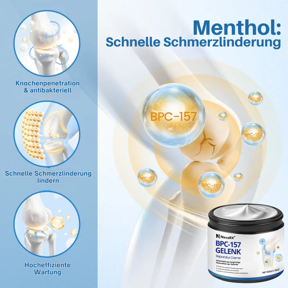 NovaRX® BPC-157 Joint Repair Cream image NovaRX® BPC-157 Joint Repair Cream