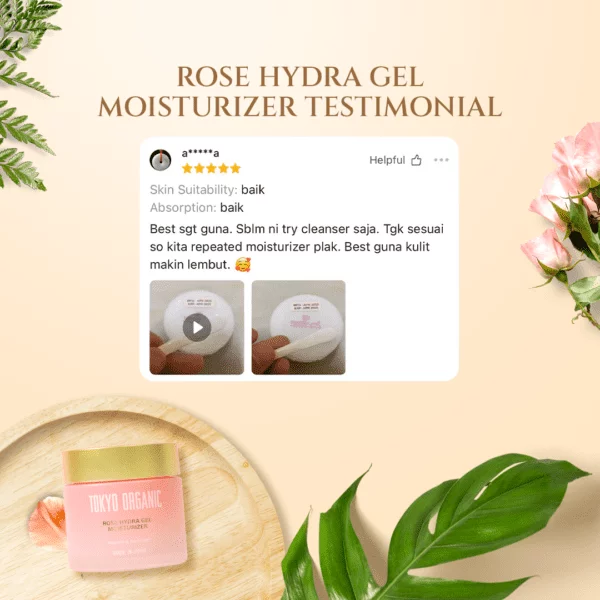 Rose Hydra Gel Moisturizer 3 Rose Hydra Gel Moisturizer