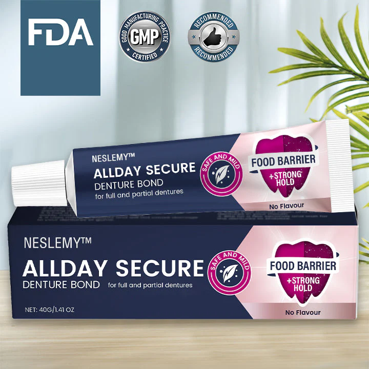 NESLEMY™ AllDay Secure Denture Bond image NESLEMY™ AllDay Secure Denture Bond