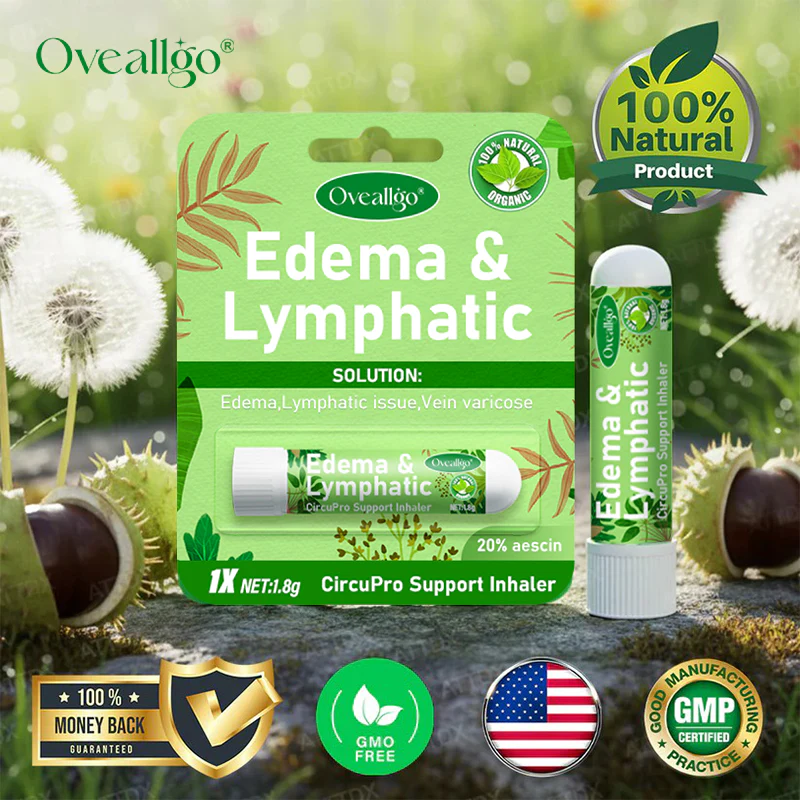 Oveallgo® CircuPro Edema & Lymphatic Support Inhaler 1 Oveallgo® CircuPro Edema & Lymphatic Support Inhaler
