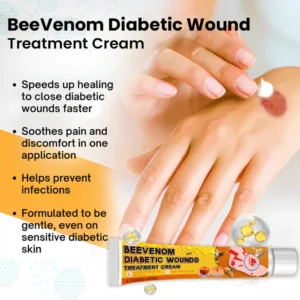 Cvreoz® Bee Venom Diabetic Wounds Treatment Cream 12 Cvreoz® Bee Venom Diabetic Wounds Treatment Cream