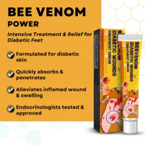 Cvreoz® Bee Venom Diabetic Wounds Treatment Cream 14 Cvreoz® Bee Venom Diabetic Wounds Treatment Cream