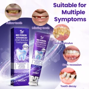 LAOZIK™ Bee Poison Advanced Gum Healing Toothpaste 16 LAOZIK™ Bee Poison Advanced Gum Healing Toothpaste