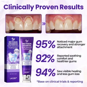 LAOZIK™ Bee Poison Advanced Gum Healing Toothpaste 14 LAOZIK™ Bee Poison Advanced Gum Healing Toothpaste