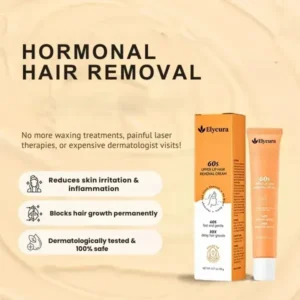 Elycura™: Feel Confident Again. Gentle Hair Removal for Hormonal Skin