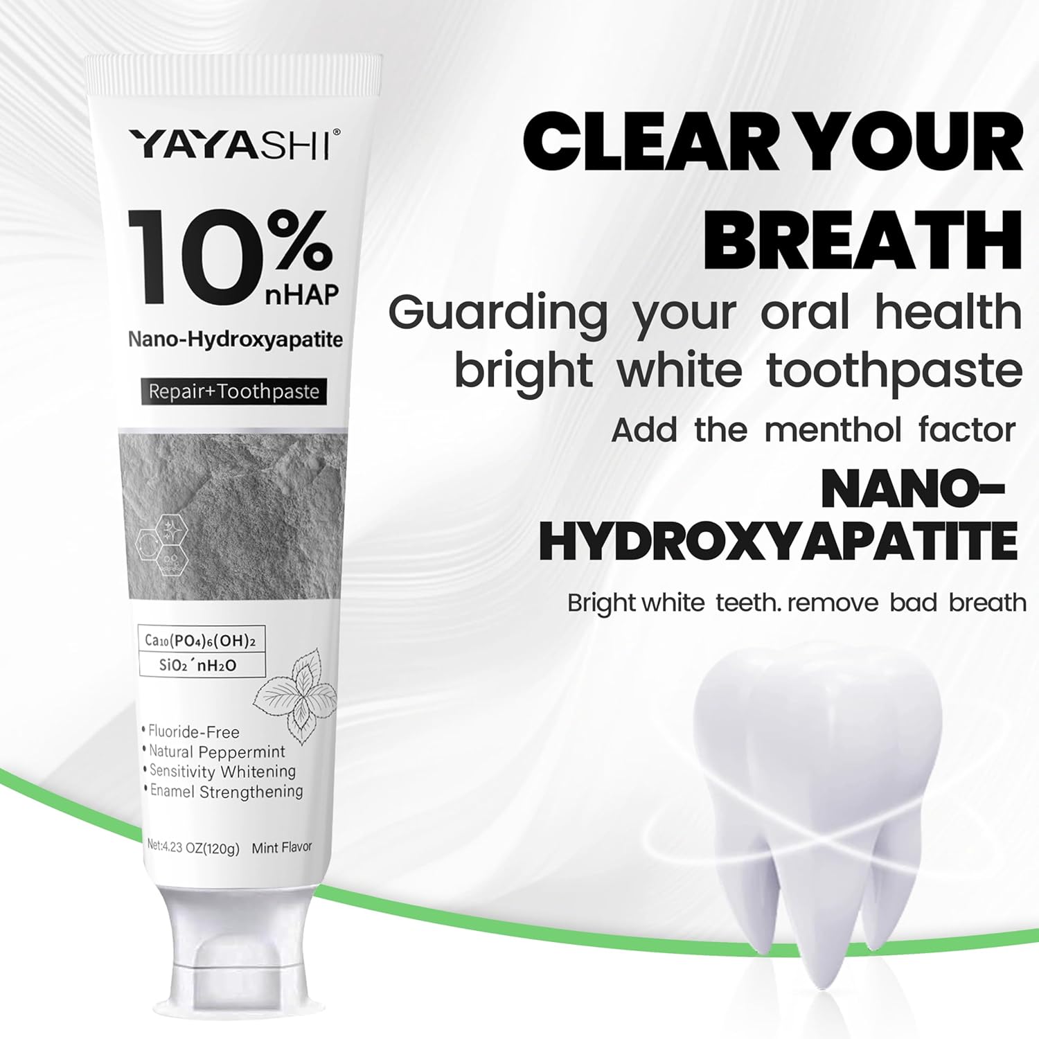 Hydroxyapatite Toothpastes 10% image Hydroxyapatite Toothpastes 10%