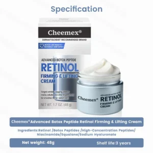 Cheemex® Advanced Botulinum Toxin Peptide Retinol Firming & Lifting Cream