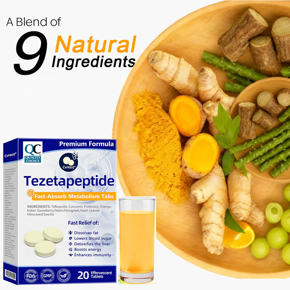 Cvreozยฎ Tezetapeptide Fast-Absorb Metabolism Tabs image Cvreozยฎ Tezetapeptide Fast-Absorb Metabolism Tabs