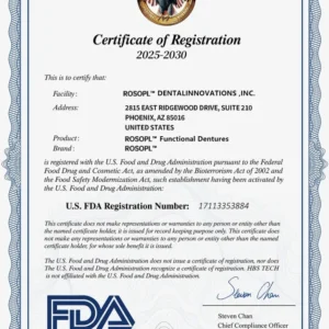 ROSOPL™-Advanced Custom-Fit Functional Dentures image ROSOPL™-Advanced Custom-Fit Functional Dentures