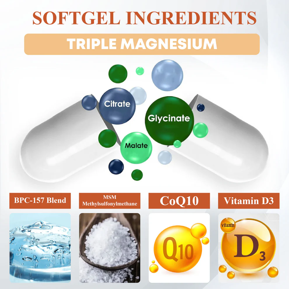 ATTDX® Mobility Max Magnesium Complex Softgels image ATTDX® Mobility Max Magnesium Complex Softgels