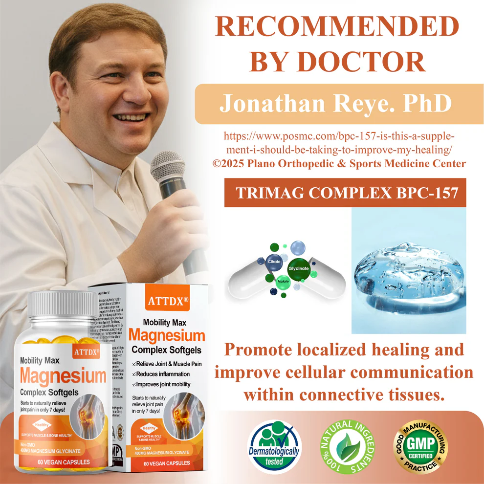 ATTDX® Mobility Max Magnesium Complex Softgels image ATTDX® Mobility Max Magnesium Complex Softgels