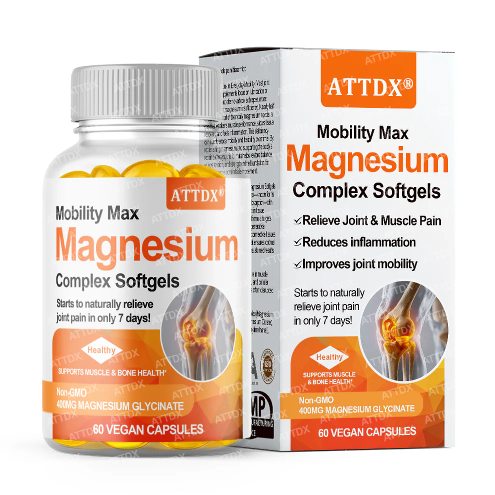 ATTDX® Mobility Max Magnesium Complex Softgels image ATTDX® Mobility Max Magnesium Complex Softgels