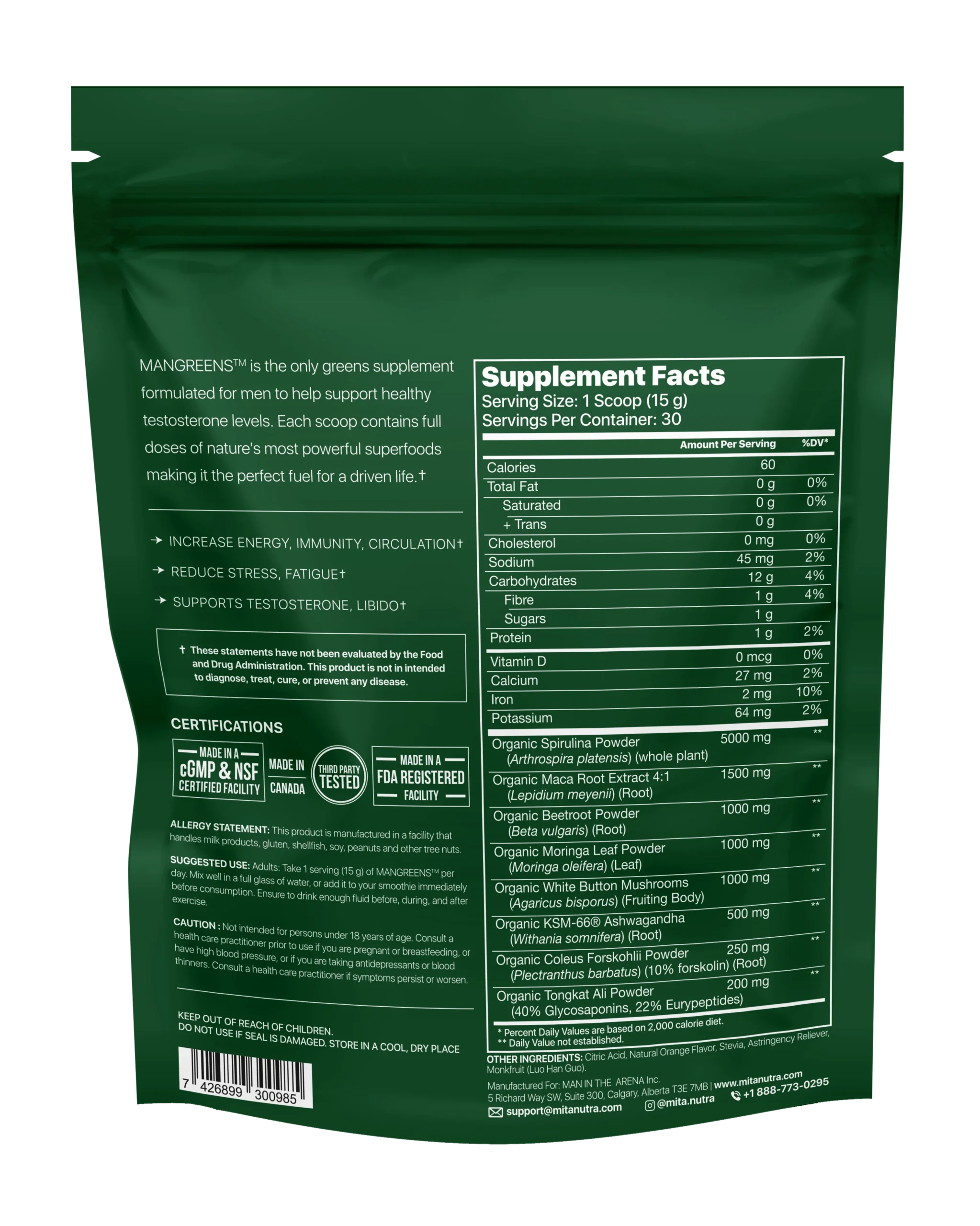 Boost Testosterone. Crush Stress image Boost Testosterone. Crush Stress