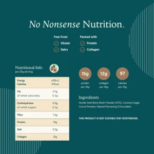 Chocolate Collagen Protein Shake image Chocolate Collagen Protein Shake