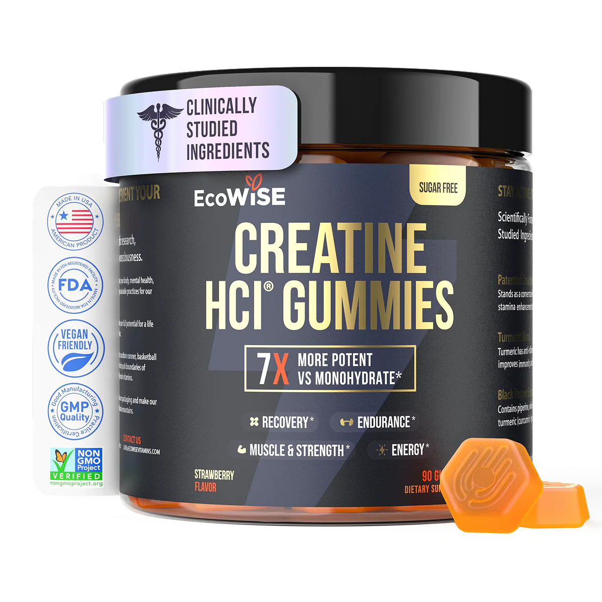 Creatine CON-CRET HCI Gummies image Creatine CON-CRET HCI Gummies