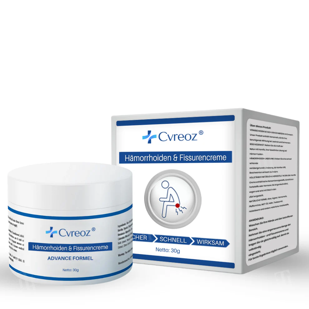 Cvreoz® Hemorrhoid & Fissure Cream image Cvreoz® Hemorrhoid & Fissure Cream