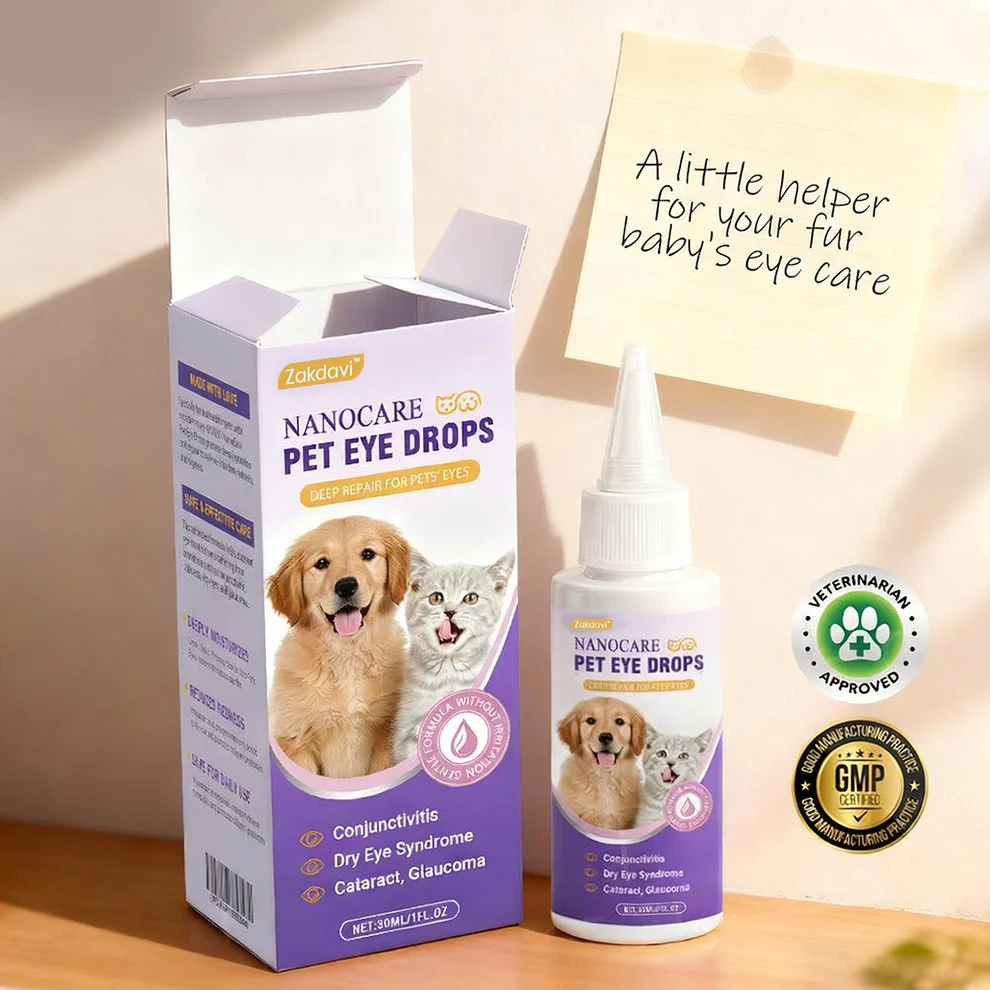 Zakdavi™ NanoCare Pet Eye Drops image Zakdavi™ NanoCare Pet Eye Drops