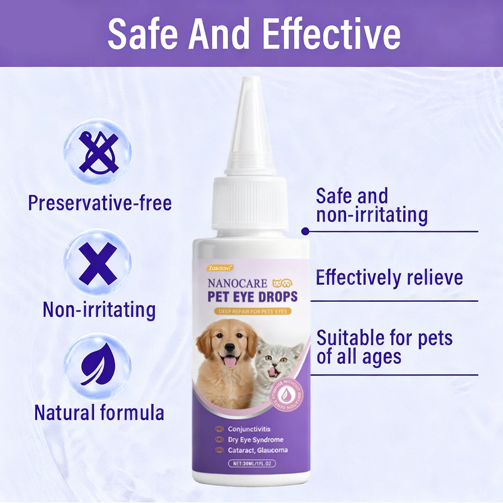 Zakdavi™ NanoCare Pet Eye Drops image Zakdavi™ NanoCare Pet Eye Drops