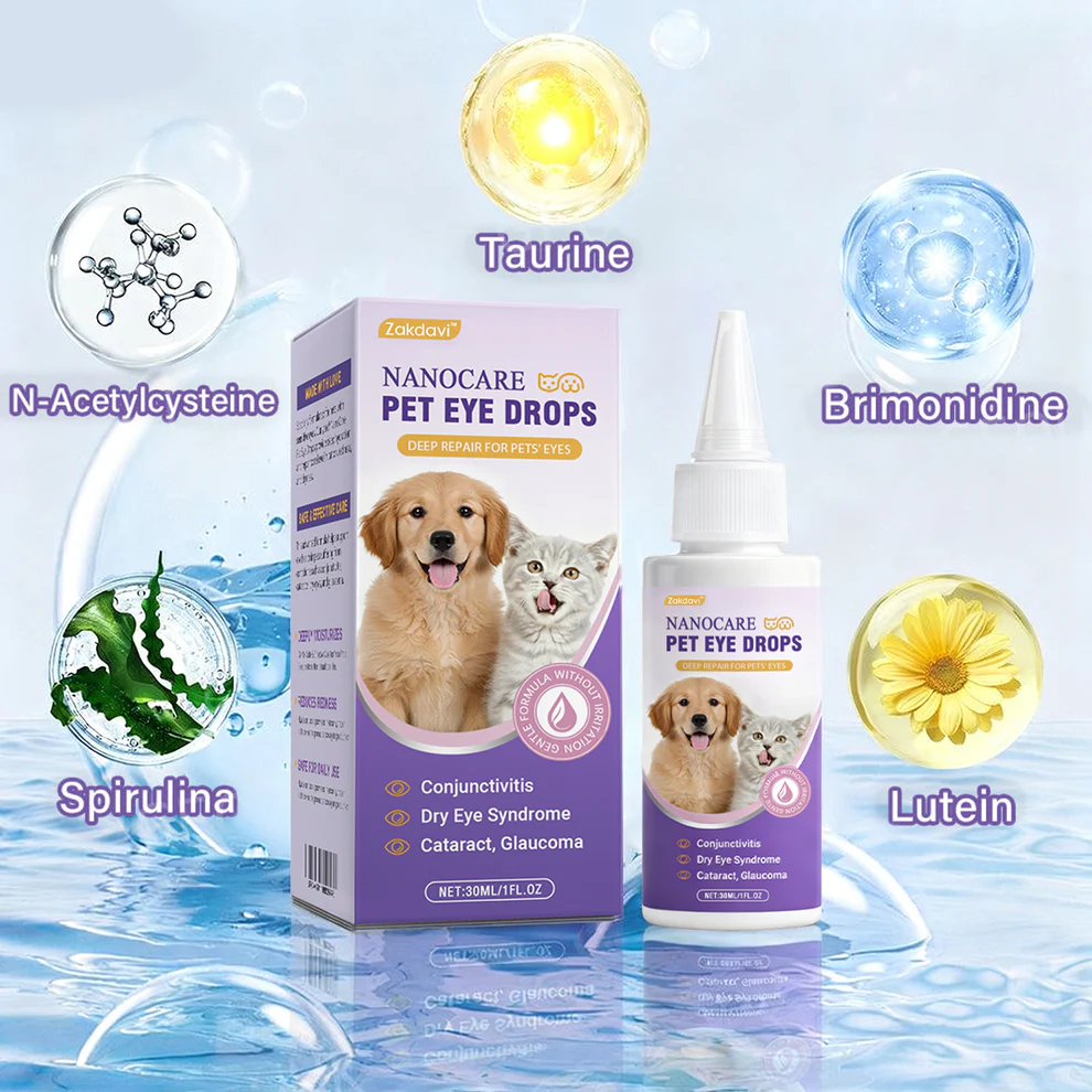 Zakdavi™ NanoCare Pet Eye Drops image Zakdavi™ NanoCare Pet Eye Drops