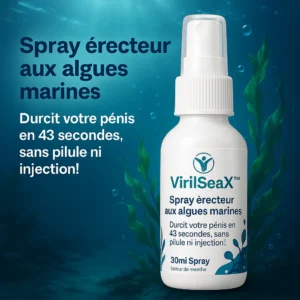VirilSeaX™ Seaweed Erectile Spray | Hardens your penis in 43 seconds, without pills or injections!