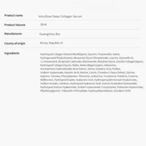 VoluGlow™ Volufiline-Infused Korean Collagen Serum