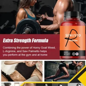 Maca Gummies (60 Gummies) Increases Stamina, Strength, and Endurance image Maca Gummies (60 Gummies) Increases Stamina, Strength, and Endurance