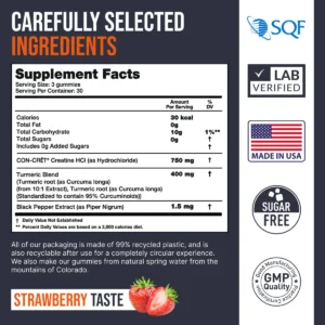 Creatine CON-CRET HCI Gummies image Creatine CON-CRET HCI Gummies