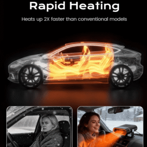 LIMETOW® Portable Car Heater with 360° Rotation image LIMETOW® Portable Car Heater with 360° Rotation