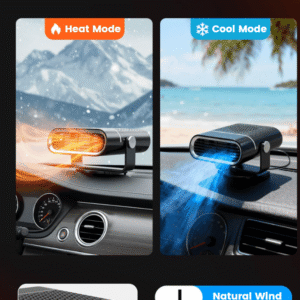LIMETOW® Portable Car Heater with 360° Rotation image LIMETOW® Portable Car Heater with 360° Rotation