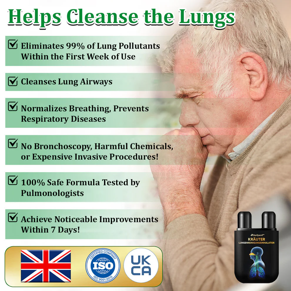 Ourlyard™ Herbal Lung Cleansing Inhaler image Ourlyard™ Herbal Lung Cleansing Inhaler