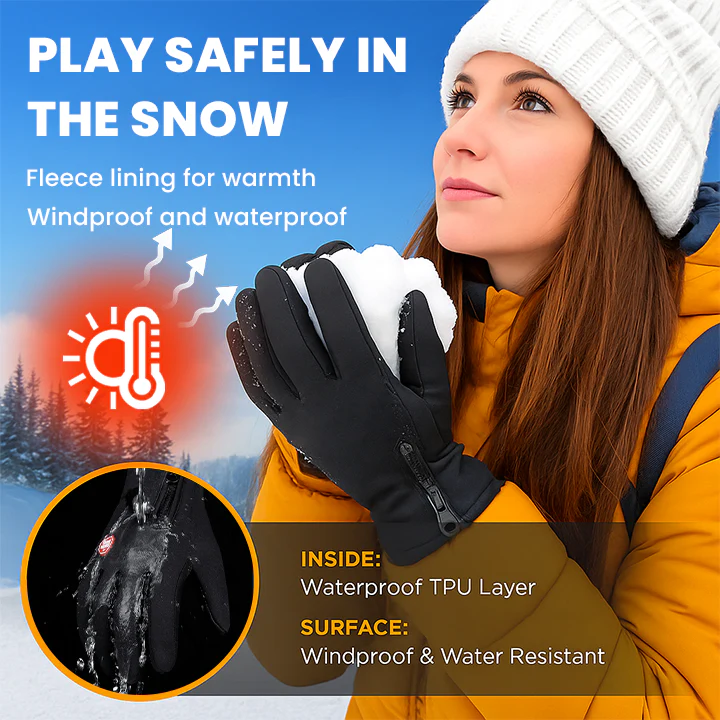 LIMETOW® Ultimate Waterproof & Windproof Thermal Gloves image LIMETOW® Ultimate Waterproof & Windproof Thermal Gloves