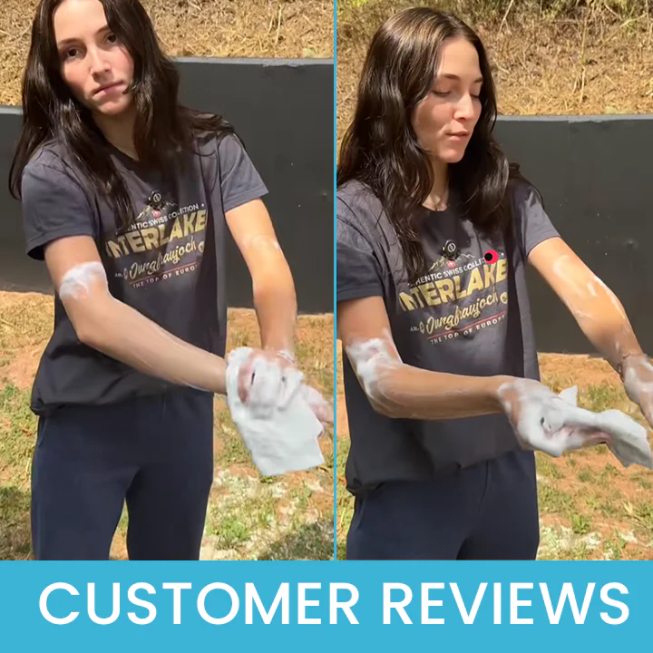 LIMETOW® Rinse-Free Bathing Sponge image LIMETOW® Rinse-Free Bathing Sponge