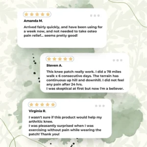 LIMETOW®Natural Knee Pain Patches image LIMETOW®Natural Knee Pain Patches