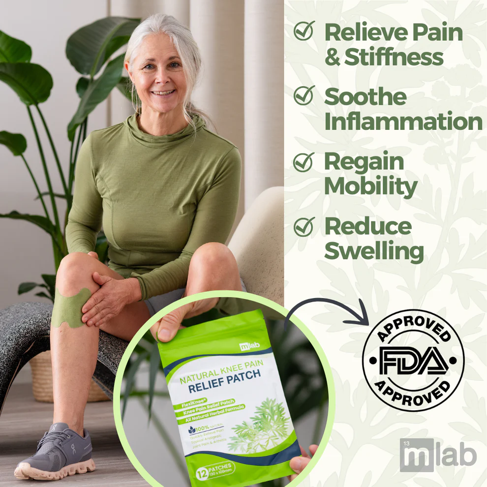 LIMETOW®Natural Knee Pain Patches image LIMETOW®Natural Knee Pain Patches