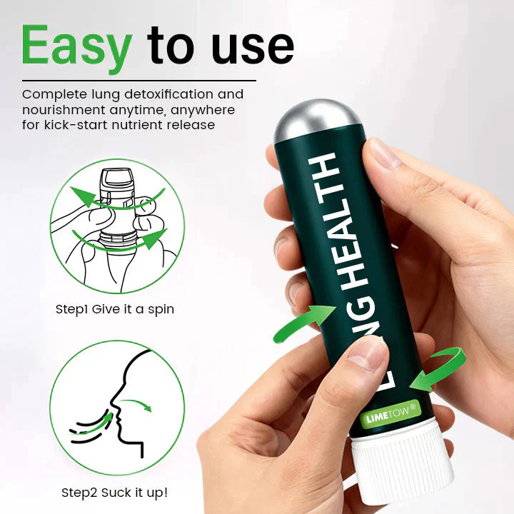 LIMETOW® Lung health Detox Inhaler image LIMETOW® Lung health Detox Inhaler