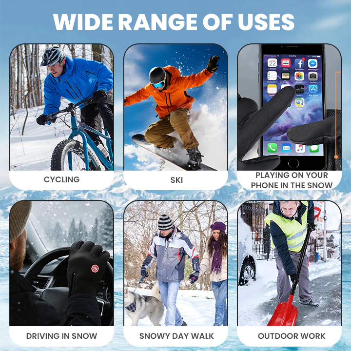 LIMETOW® Ultimate Waterproof & Windproof Thermal Gloves image LIMETOW® Ultimate Waterproof & Windproof Thermal Gloves