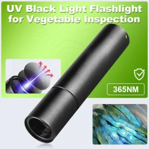 LIMETOW® Billhol UV Black Light Flashlight for Vegetable Inspection