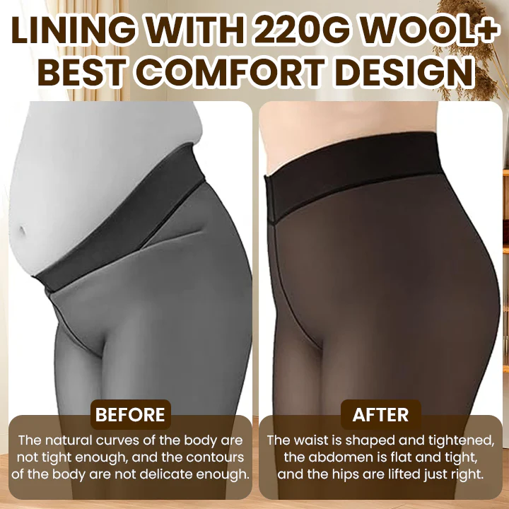 LIMETOW® Inner Fleece Translucent Pantyhose image LIMETOW® Inner Fleece Translucent Pantyhose