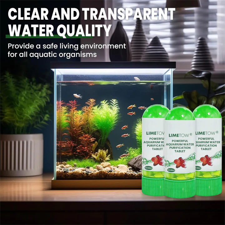 LIMETOW® Powerful Aquarium Water Purification Tablet image LIMETOW® Powerful Aquarium Water Purification Tablet