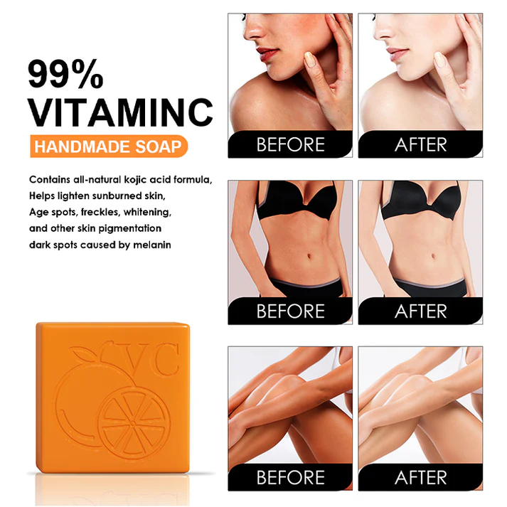 LIMETOW™ Vitamin C Whitening Soap image LIMETOW™ Vitamin C Whitening Soap